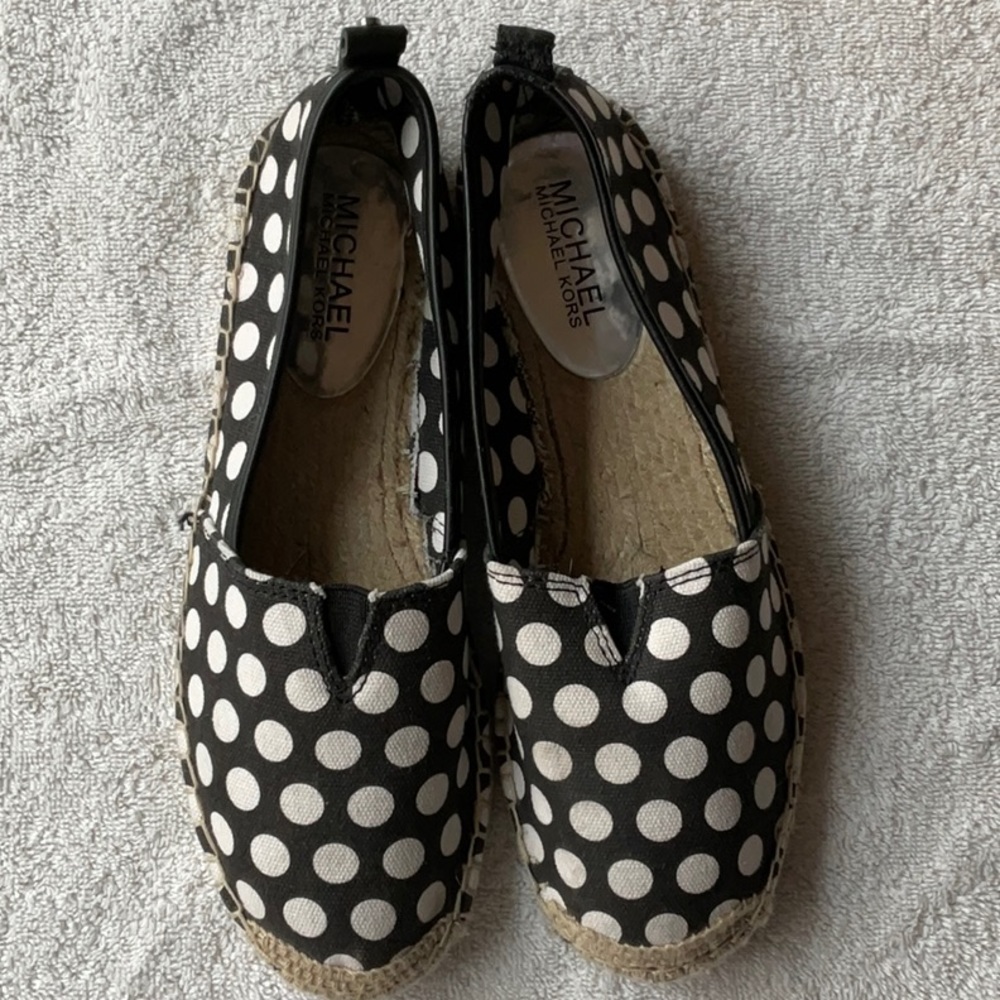 ⚪️⚫️ MICHAEL KORS ESPADRILLES SHOES ⚫️⚪️ - Picture 8 of 16